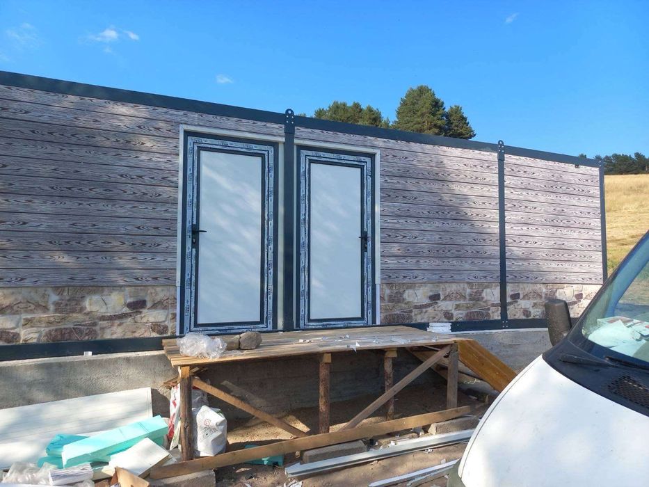 Сглобяем контейнер къща Фургон за живеене Павилион Модулен