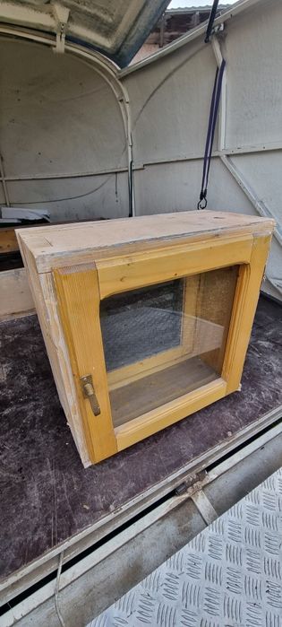 Vand ferestre lemn masiv de brad cu obloane