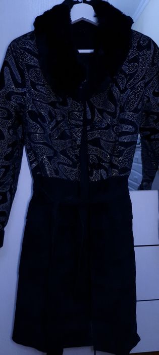 Замшевое пальто, плащ