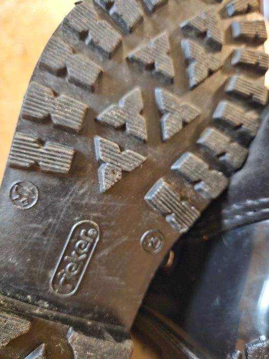 Cizme ghete imblanite lana Rieker 39