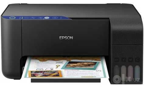 Принтер Эпсон 3 в 1 цветной printer EPSON