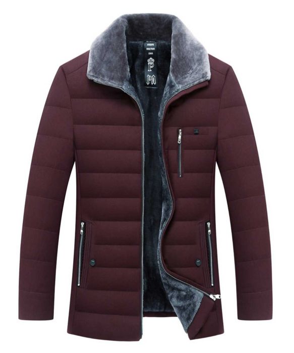 Новая мужская зимняя теплая куртка, 2 цвета, размер 50 - 54, до 90 кг