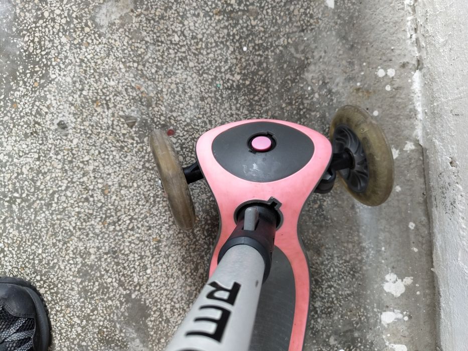 Trotinetă 3 roți Globber Premium fetițe, pliabilă