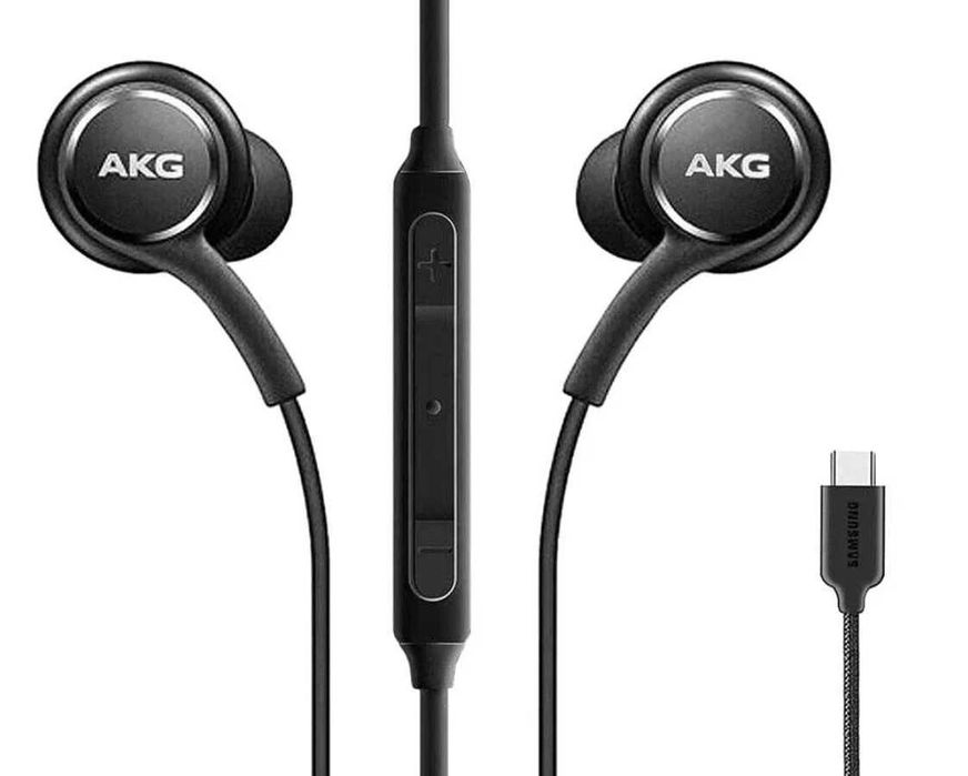 Casti handsfree originale Samsung AKG Note Galaxy mufa USB-C sau Jack