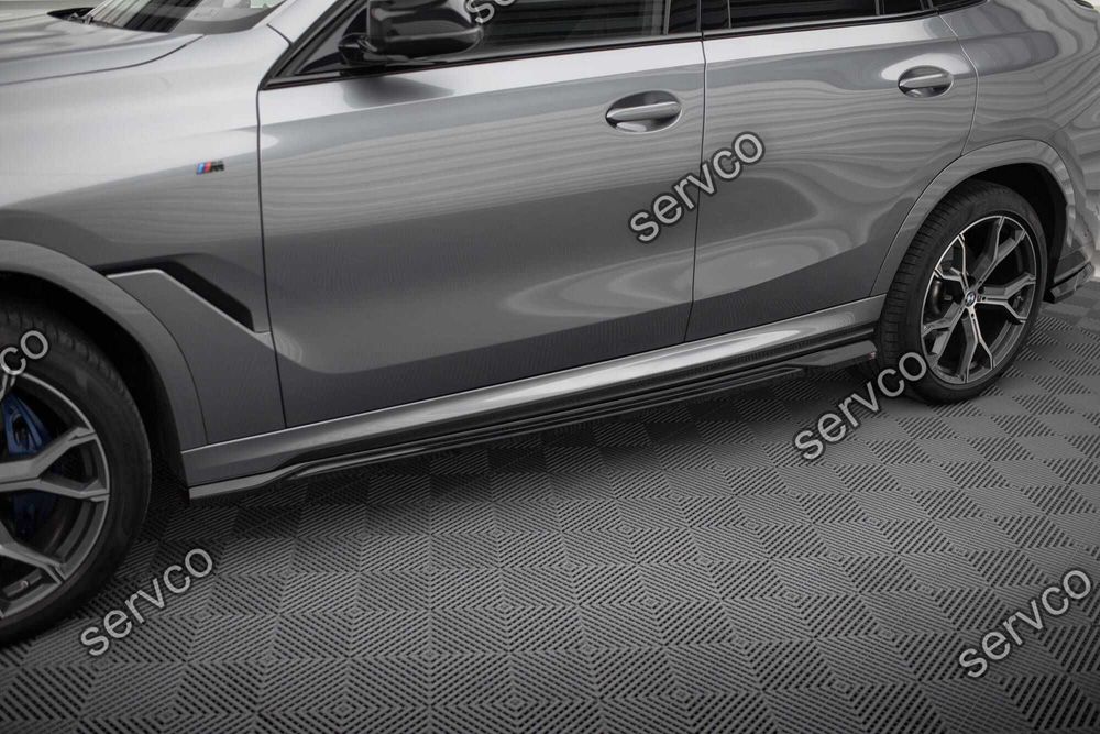 Praguri Bmw X6 G06 M-Pachet 2019- v3 - Maxton Design