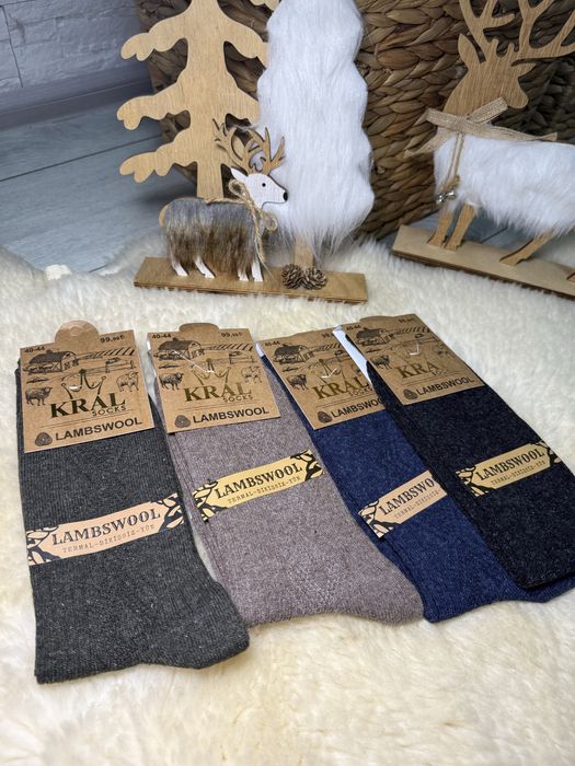 Sosete de lână 36-40, 40-44 cu 90% lana de oaie