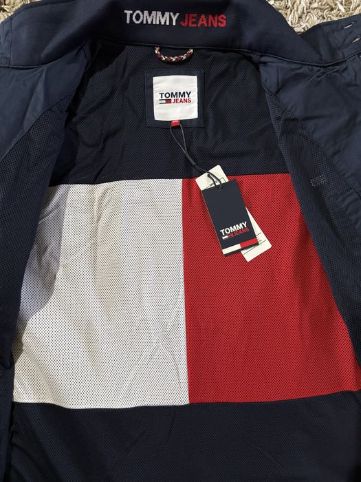 Geacă Tommy Hilfiger jachetă Tommy Jeans primavara toamnă XL / XXL