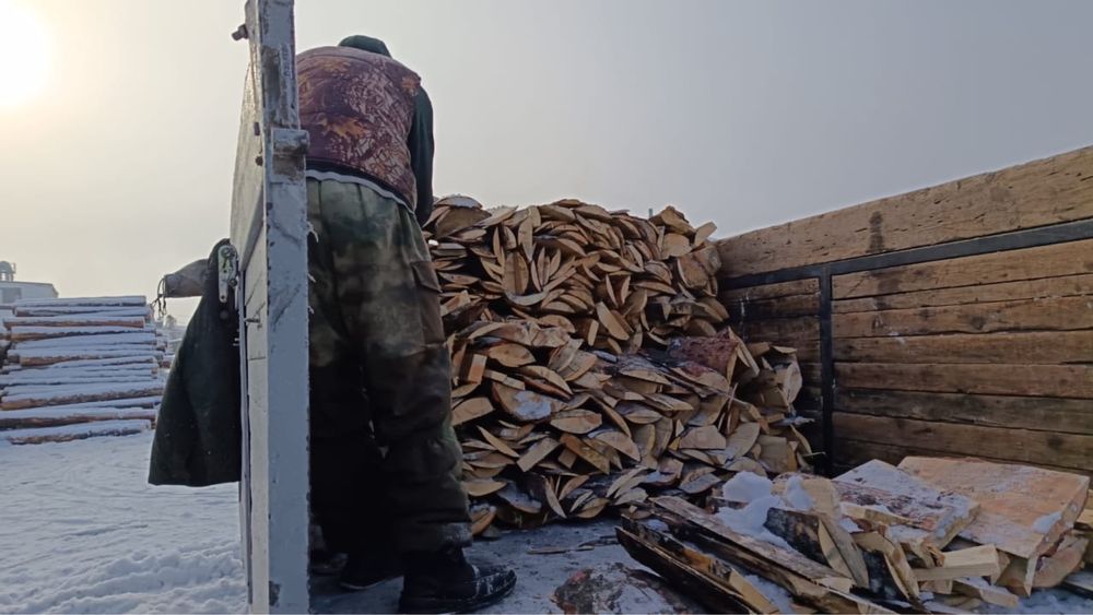 Дрова Горбыль пиленный