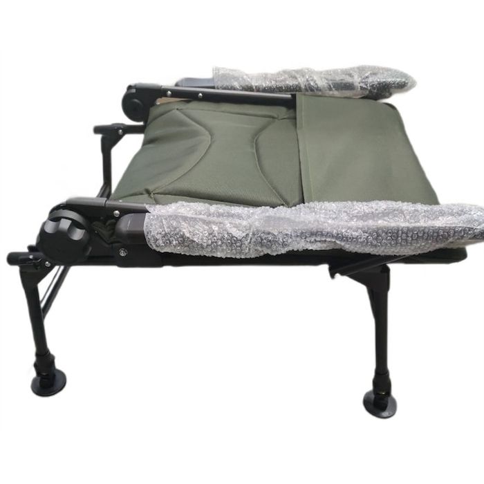 Scaun Pescuit (Camping) Cu Cotiere, Spatar, picioare reglabile, 140kg