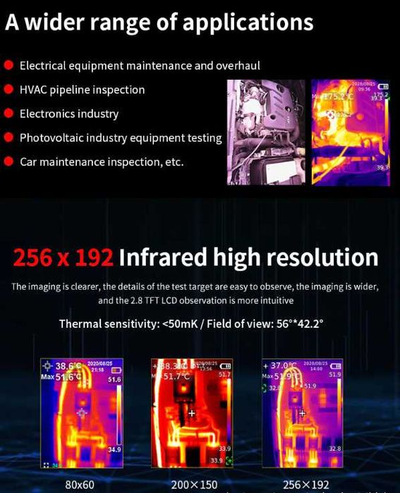 Termoviziune, termografie, termoscanare cu camera profesionala