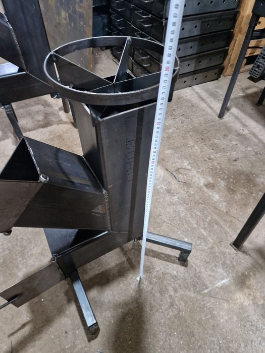 Soba rachetă 150x150x5 pentru gătit în aer liber