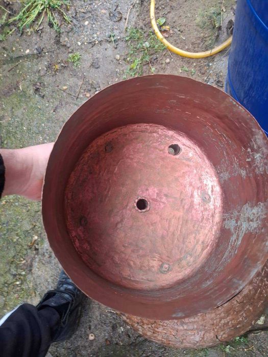 Cazan de țuică din cupru – 30 litri, nefolosit