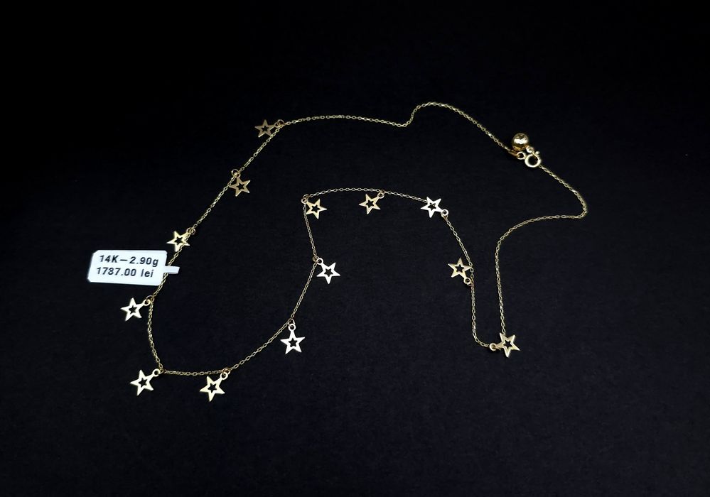 Bijuteria Royal lant din aur 14k 2.90 gr