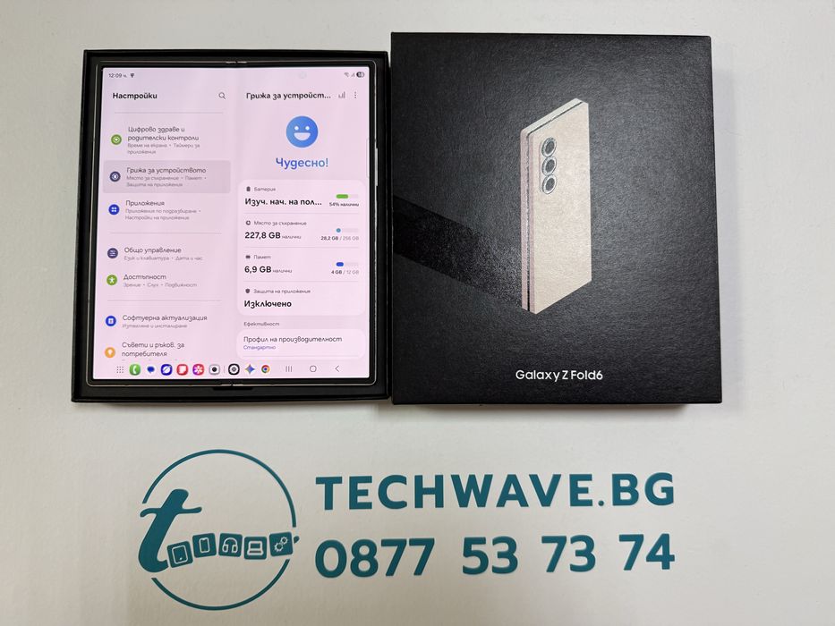 Samsung Z Fold 6 256GB Pink 100%