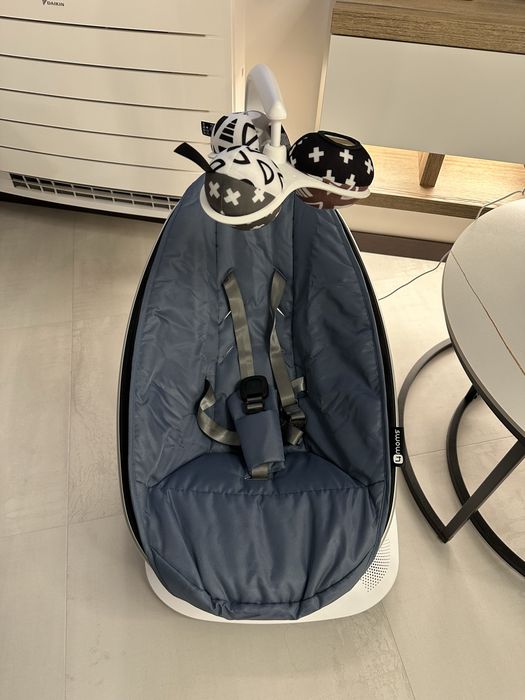 Бебешка люлка 4 Moms mamaRoo 5 + подложка за новородено