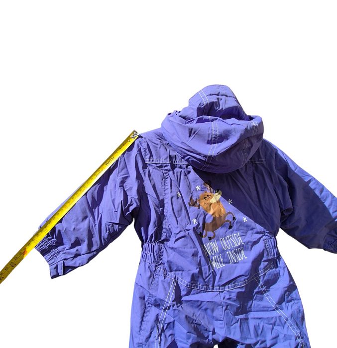 Combinezon 9–12 luni, costum ski fete Decathlon Oxylane, mărimea 80