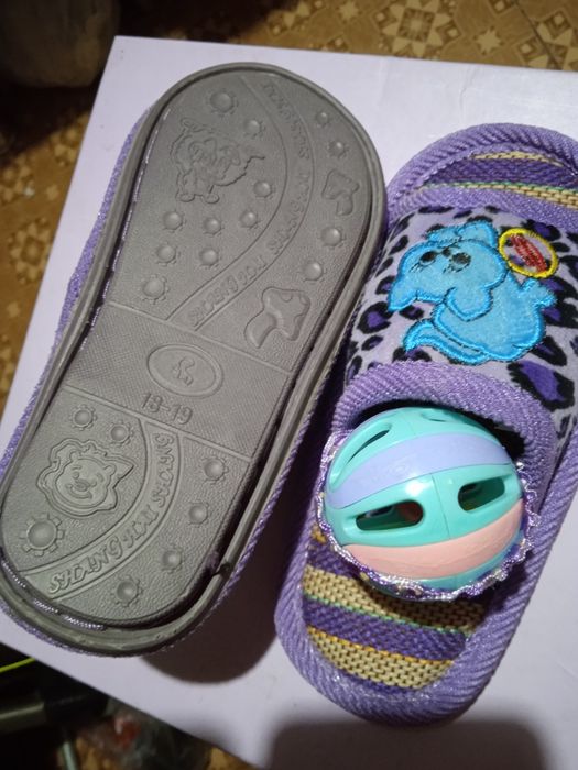 Тапочки домашние детские