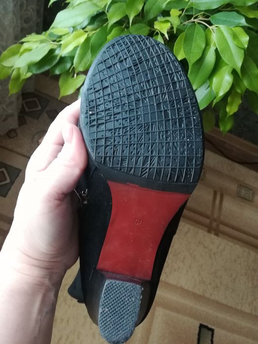 Продам сапоги замшевые