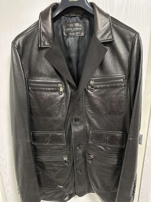 Мъжко кожено яке Dolce&Gabbana