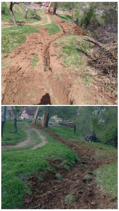 Услуги с мини багер, бобкат, трамбовка и самусвал!