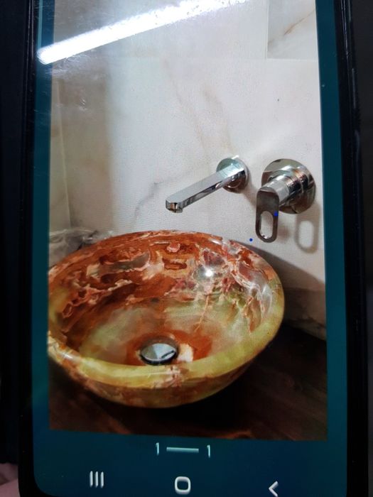 Мивки от оникс и мрамор