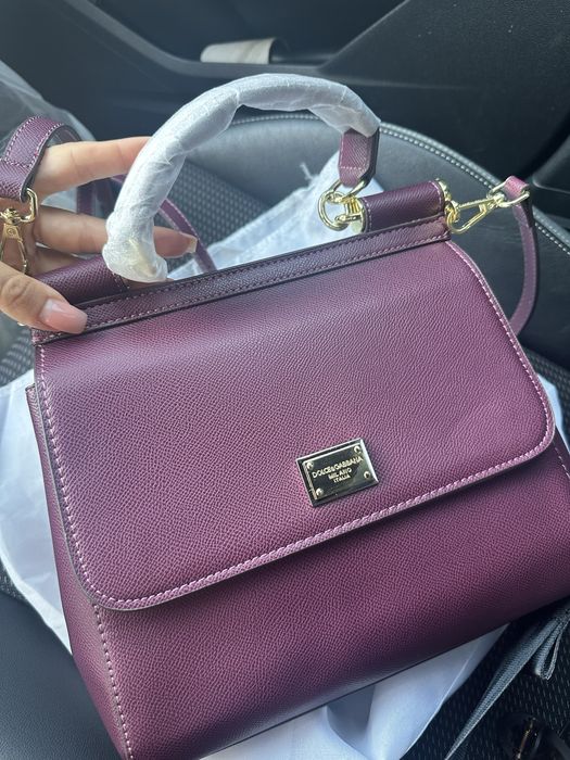 Дамска червена чанта