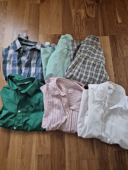 Cămașa zara,next, h&m 7-8 ani