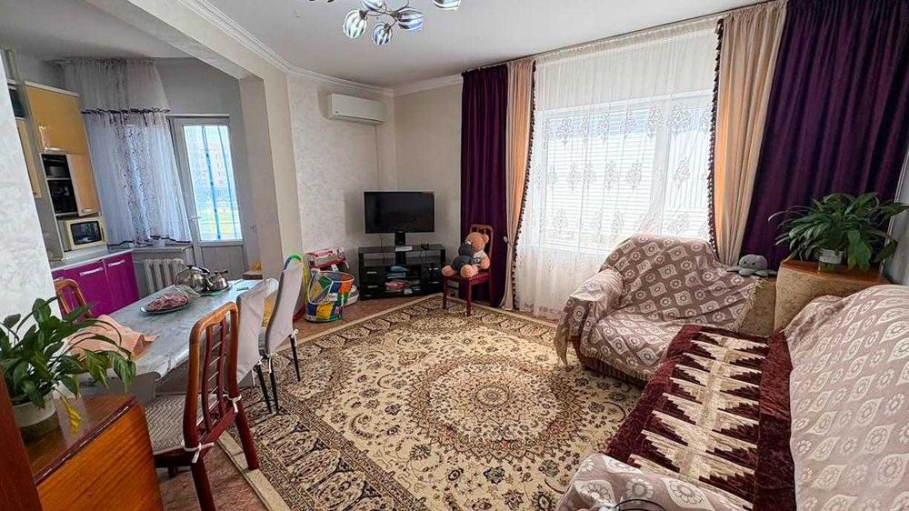 Двушка в мкр Коктем Мирас Империя