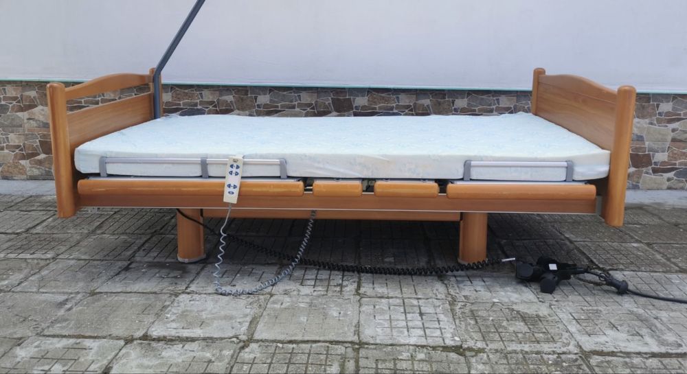 Електрическо болнично легло – немско качество, с матрак