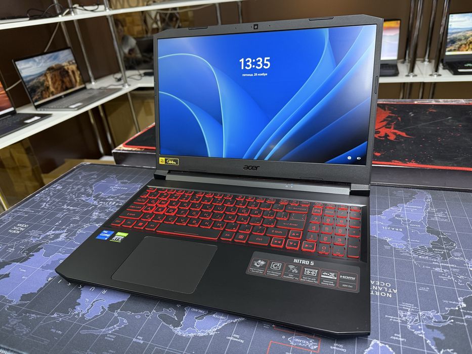 Игровой Acer Nitro 5 - Core i5-11400H/16Gb/512Gb/RTX3050