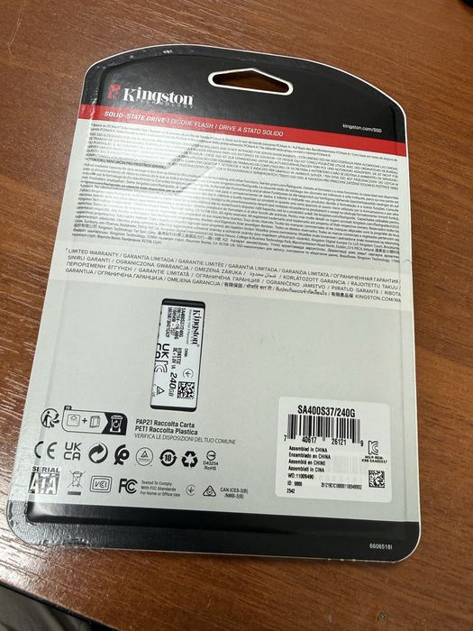 Жесткий ssd 240gb