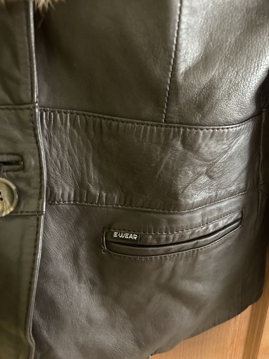 Дамско яке от естествена кожа