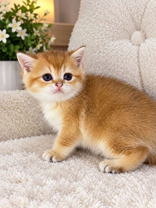 Чистакровные котята скоттиш страйт мальчик и девочка