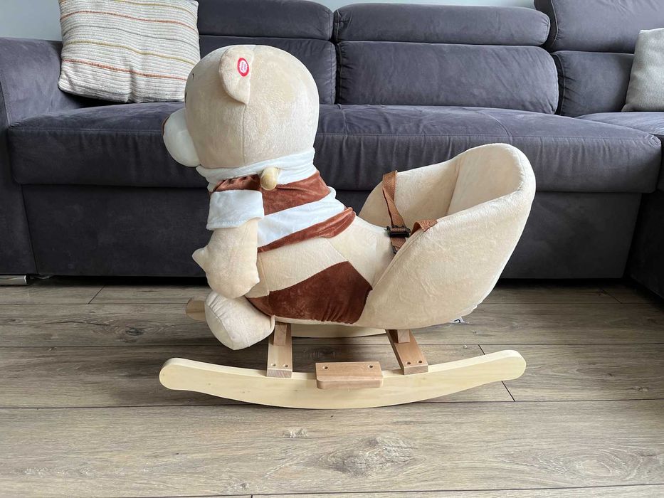 Люлка мече Moni toys с музика