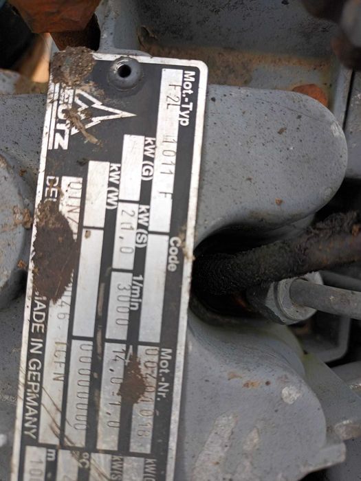 Motor Deutz F2L 1011 F - 2 cilindri