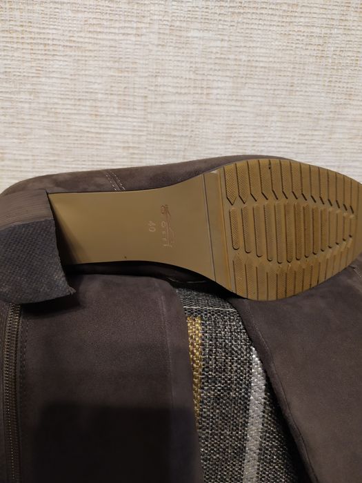 Сапоги замшевые Турция