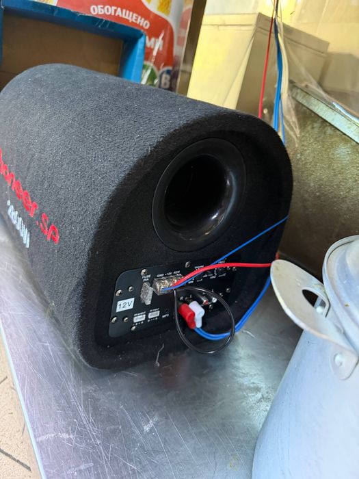 Готовая аудиосистема 220V (Полка + Сабвуфер-бочка + Блок питания)  ...