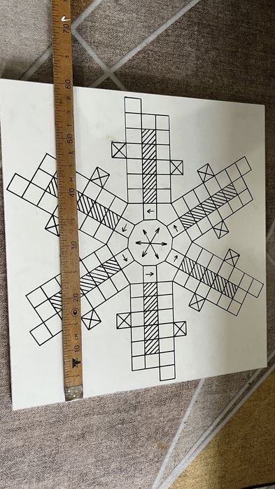 Настольная игра лудо (парчес)