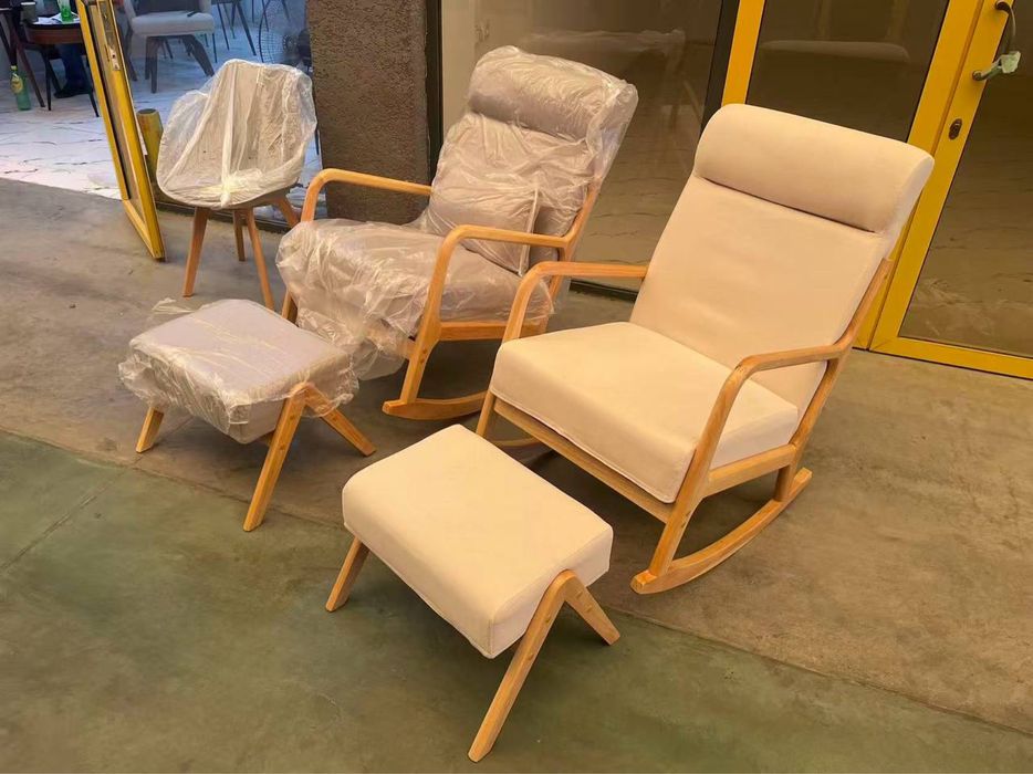 Kreslo kachalka xitoy mahsuloti sifatli haqiqiy yogochdan yasalgan