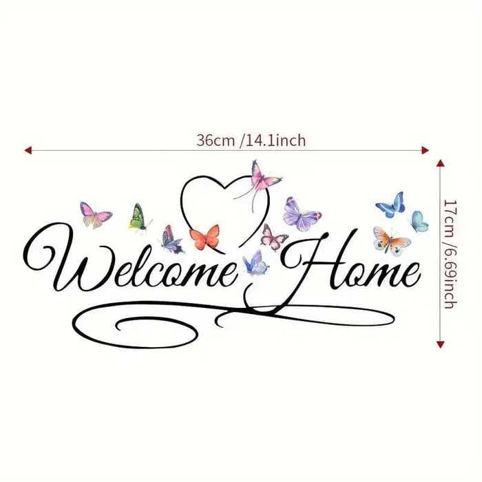 Sticker Decor Welcome Home