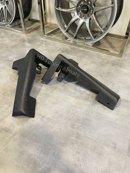 Клыки на пороги Subaru Forester SG Рестайлинг