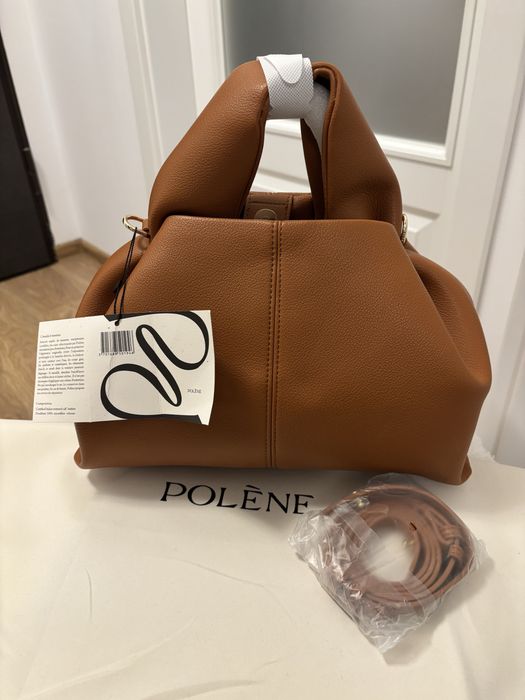Polene Numero Neuf Camel geanta