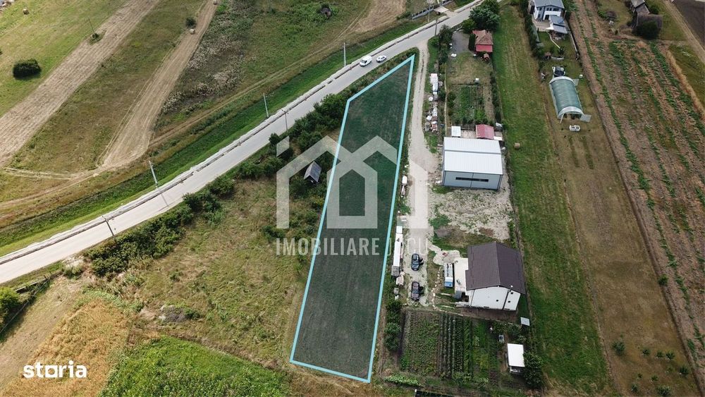Teren intravilan 1098mp - Ideal pentru construcție casa individuala