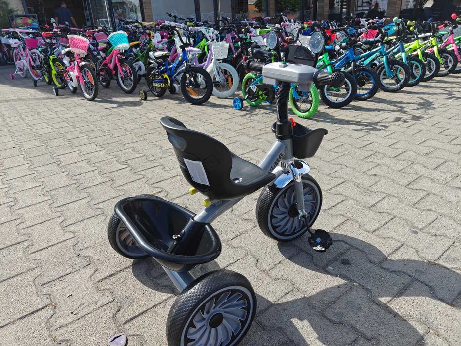 BYOX Триколка TWIDDLE сив