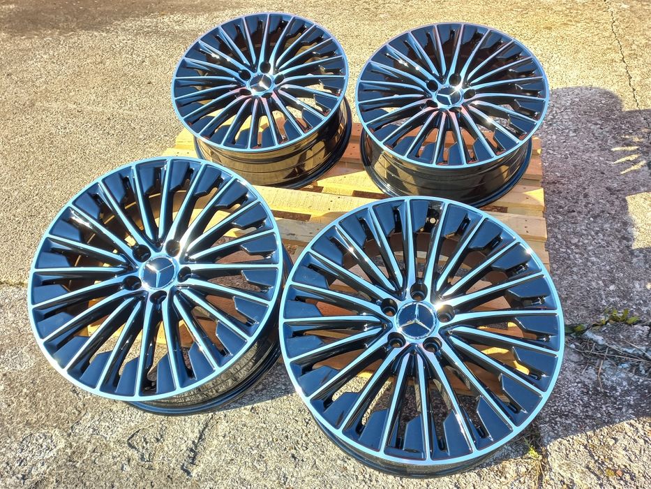 20 Mercedes /AMG 8.5j et38 9.5j et48 W221 W222 W223 Black Polish Нови