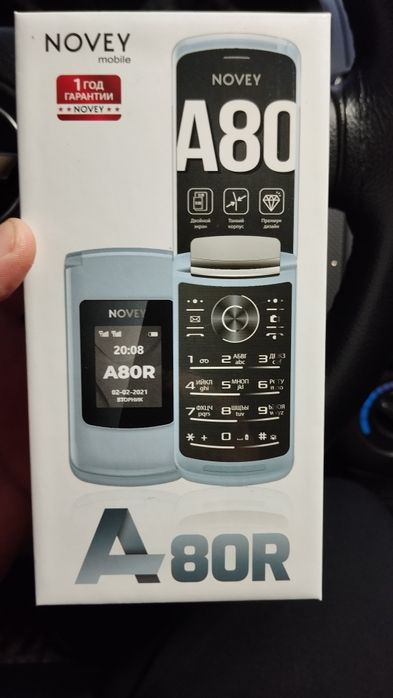 Продаётся телефон NOVEY A80R состояние идеал!