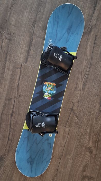 Set snowboard copii Nidecker Micron 120 cm