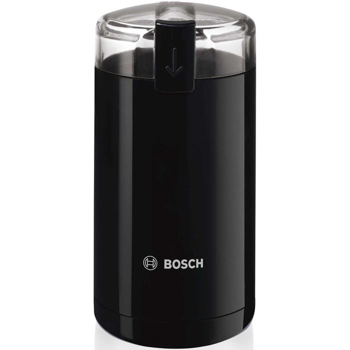 Rasnita de cafea Bosch TSM6A013B, 180 W, 75 g, cutit otel inoxidabil, Negru