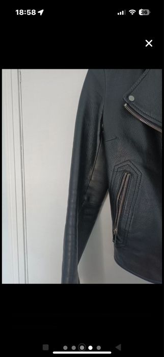 Massimo Dutti кожено яке