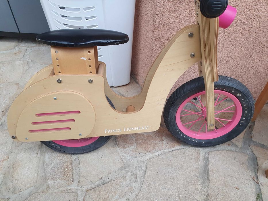 Детско дървено баланс колело Prince Lionheart